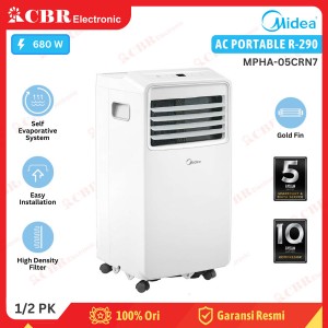 MIDEA AC PORTABLE  1/2 PK (0.5PK) MPHA-05CRN7