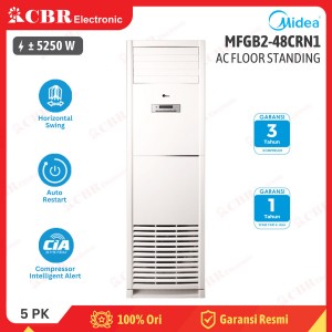 MIDEA AC Floor 5PK MFGB2-48CRN1 / MOUB-48CRN1 R-410A