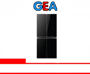 GEA REFRIGERATOR SIDE BY SIDE (G4D-404 BLK GLS)