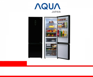 AQUA REFRIGERATOR 2 DOOR (AQR-290RBG (BK))