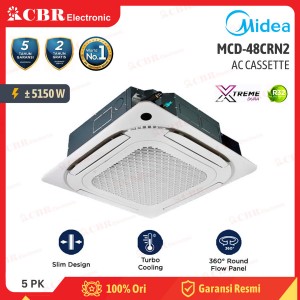 MIDEA AC Cassette Standard 5PK MCD-48CRN2 + MOUD-48CRN2 (R-32)