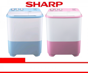 SHARP WASHING MACHINE SEMI AUTO 9 Kg (ES-T99SJ-BL/PK)