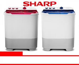 SHARP WASHING MACHINE (ES-T871DM-BL/PK)