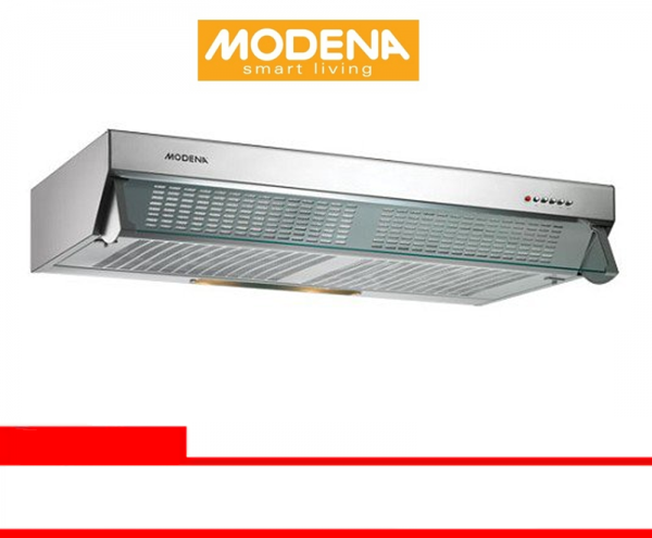 Modena Slim Hood Silver 90x52x15cm Sx 9002s Cooker Hood